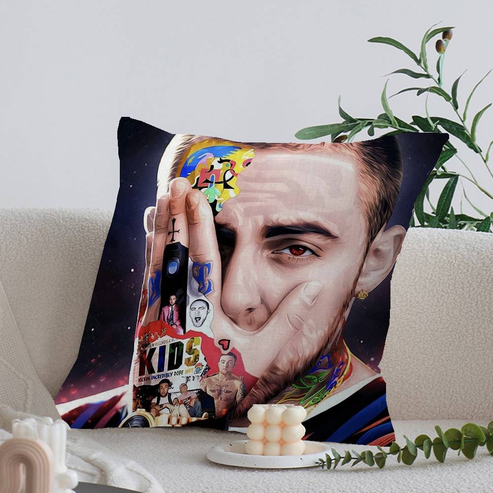 Singer M-Mac Miller Pillow Cover For Bedroom Room And Living Room Sofa Decorative Cushion Cover