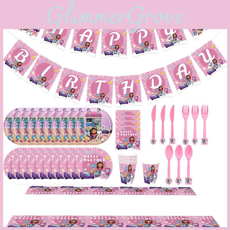 Add Color To Your Celebration With Gabby's Dollhouse Party Supplies