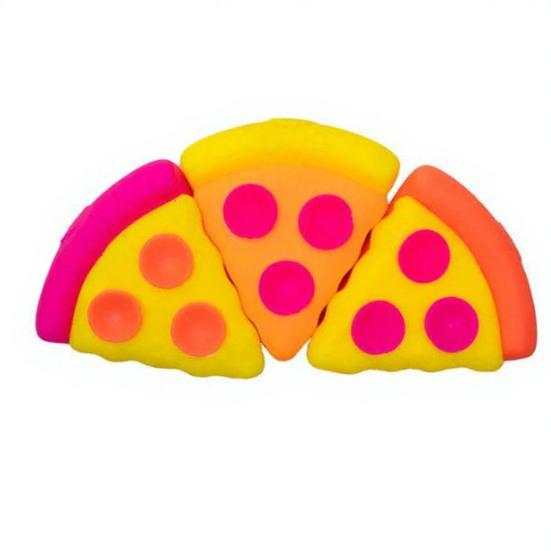 Pizza Squeeze Toy Stress Relief Ball Soft Slow Rising Toy Fun Pizza Shape Sensory Fidget Toy Portable Decompression Gift for Kids