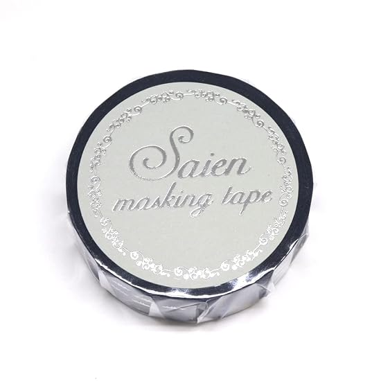 Kamiiso Sansho Japanese Washi Masking Tape *Made in Japan* 15mm x 7m Cats and Bats SAIEN UR-3039 Was B09MRNBXL9