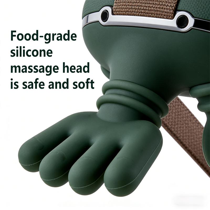 Neuer Schulter- und Nackenmassagegerät, Nackenmassagegerät, vollautomatisches Lade-Fingerdruck-Handmassagegerät (ohne Heizung)