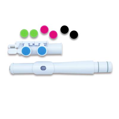 NUVO plastový dechový nástroj jFlute exkluzivní sada pro upgrade jFlute hlavová trubka typu C s patkou jFlute sada pro upgrade bílá N245UKWT JP trubka/rovná []