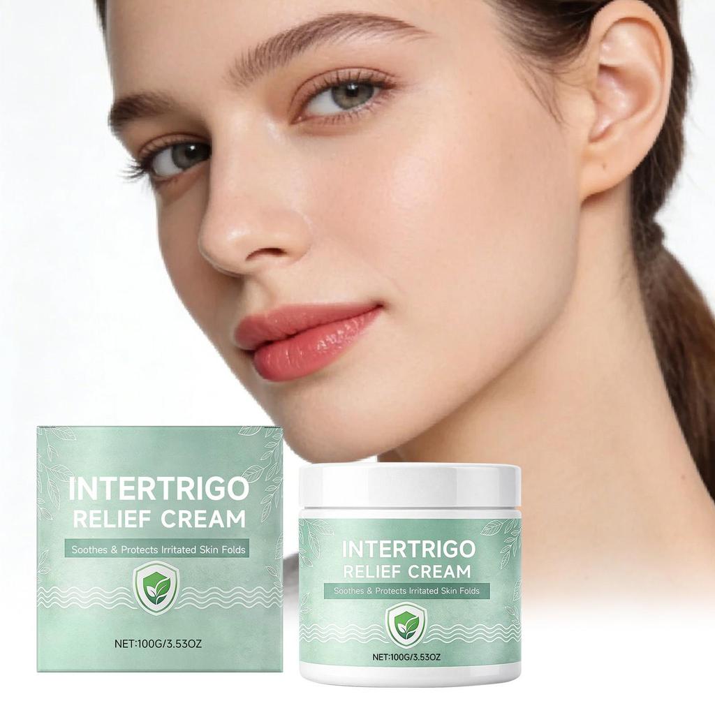 Crema Sollievo Intertrigine 100g - Lenisce e Protegge le Pieghe della Pelle Irritata, Crema per la Cura della Pelle