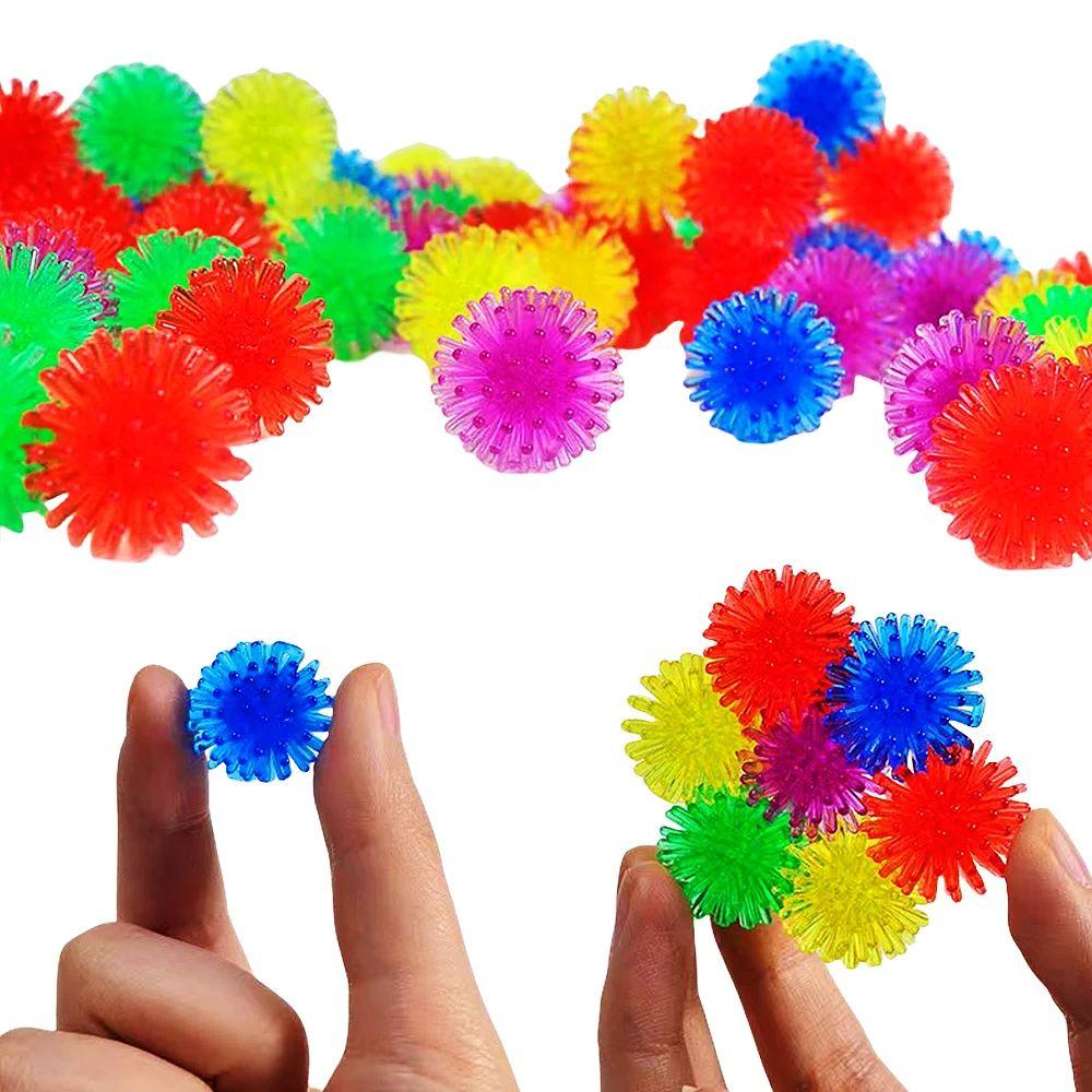 Bai Fen Bai Toys 20/50Pcs 25Mm Soft Yangmei Ball Hedgehog Stress Relief Toy Children's Birthday Party Goody Bag Filler Prize Gift