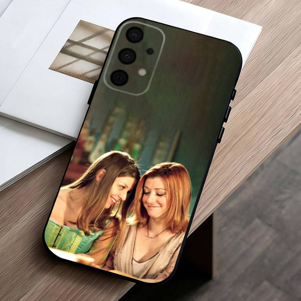 B-Buffy the V-Vampire Slayer phone Case For Samsung Galaxy A73,A72,A71,A70,A53,A52,A51,Others Soft Black Shell
