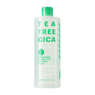Green Derma Tea Tree Cica Big Toner, 500 ml, 1 unità