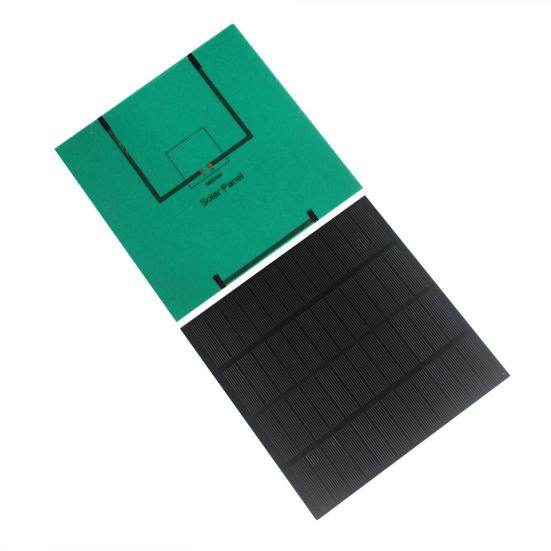 Solar Panel 4.4W 12V Monocrystalline Solar Charger 9-12V Batteries Outdoor Surveillance Cameras Car Battery Solar