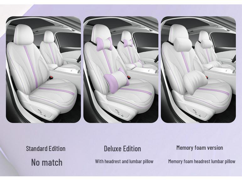 New Model Universal Full-Leather Car Seat Cushion Set for Xingrui L - Fits Five-Seaters, Suitable for All Seasons