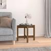 VidaXL Coffee Table Honey Brown Ø 52.5x45 Cm Solid Pine Wood 822310