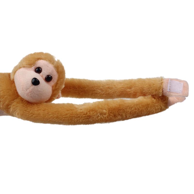 Cute Screech Monkey Plush Toy Doll Doll Gibbons Kids Gift Brown