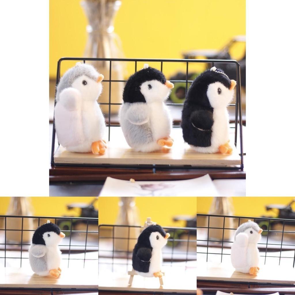 Cute Soft Plush Penguin Keychain Miniature Stuffed Animal Bag Decoration