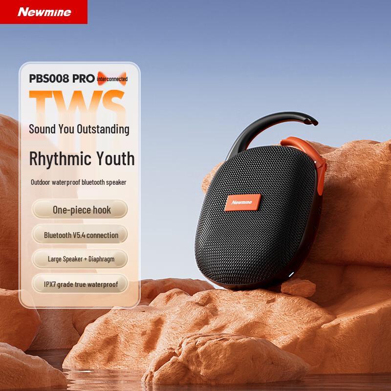 

Newmine Portable Mini TWS Bluetooth Speaker PBS008 Pro