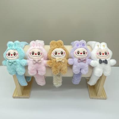 1pc 3D Plush Headband Labubu Plush Wash Face Headband High Headed Artifact