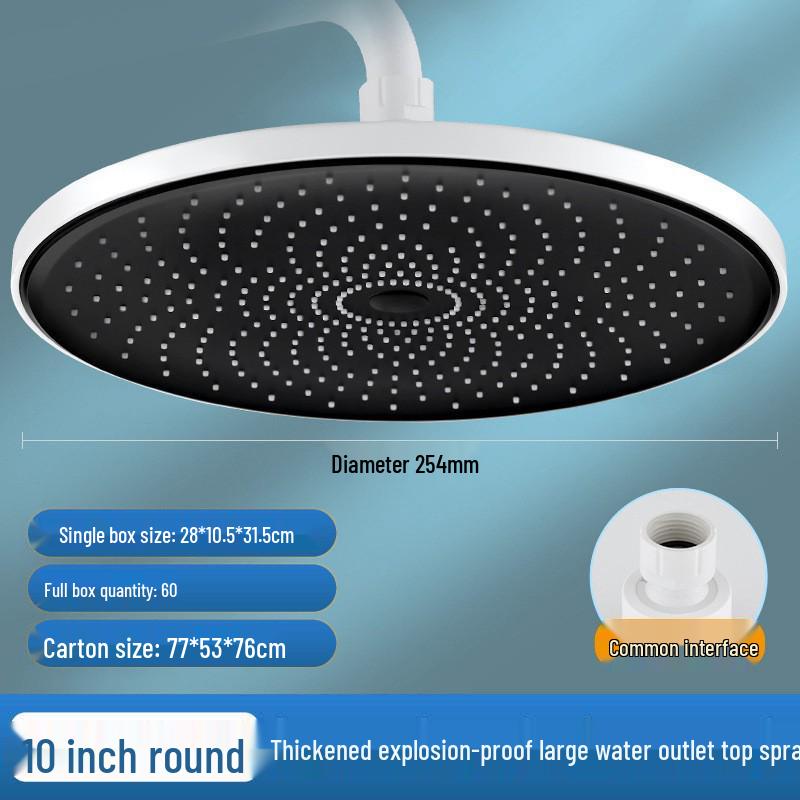 Set Booster per Soffione Doccia Pressurizzato per Bagno in Hotel e Casa
