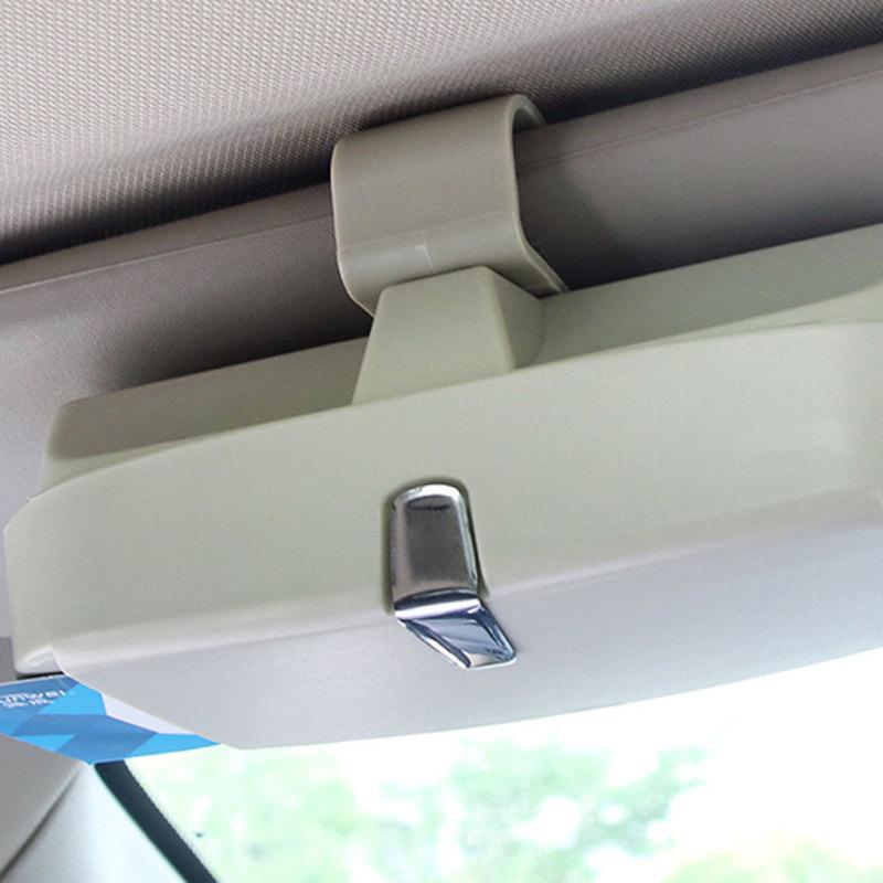 Pudełko na okulary samochodowe Uchwyt Wielofunkcyjny Magnetyczna Torba do Przechowywania Okularów Uniwersalny Uchwyt na Okulary Przeciwsłoneczne