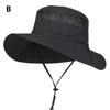 Summer Breathable Mesh Sun Protection Visor Anti UV Bucket Outdoor Fisherman Wide Unisex Neck Cap Men Hat With Hat Cover Br K7Q3