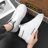 Men's High Top Comfortable Boots 2024 Autumn New White Platform Boots Fashionable Casual Versatile Training Shoe Botas Masculino