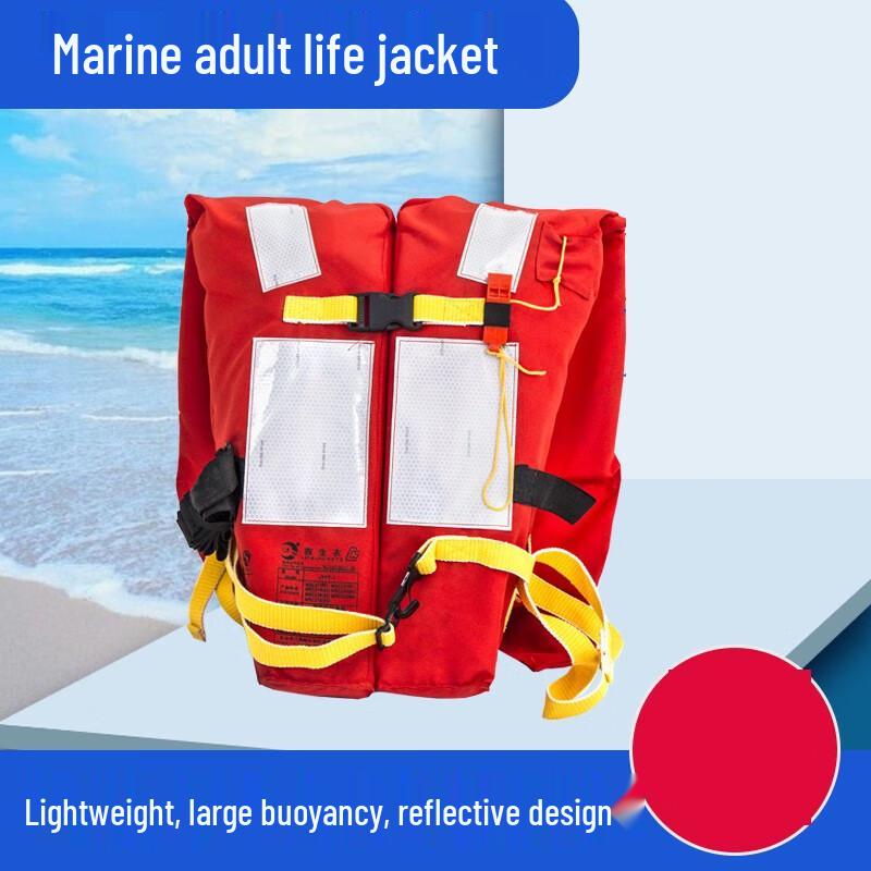 Heavy-Duty Buoyancy Rescue Life Vest One Size