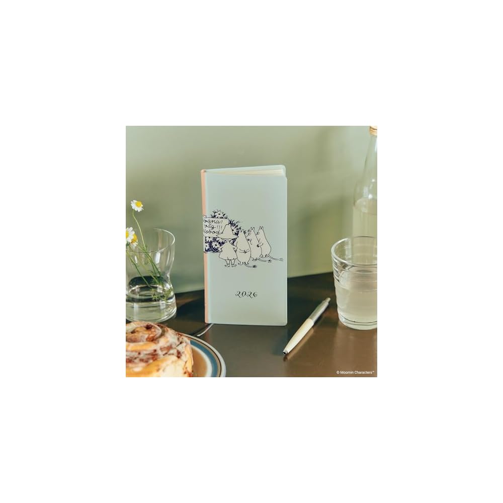 Hobonichi Techo 2026 Weeks Moomin Outdoor Dance Hall January Start Weekly Planner Weekly Left Slim