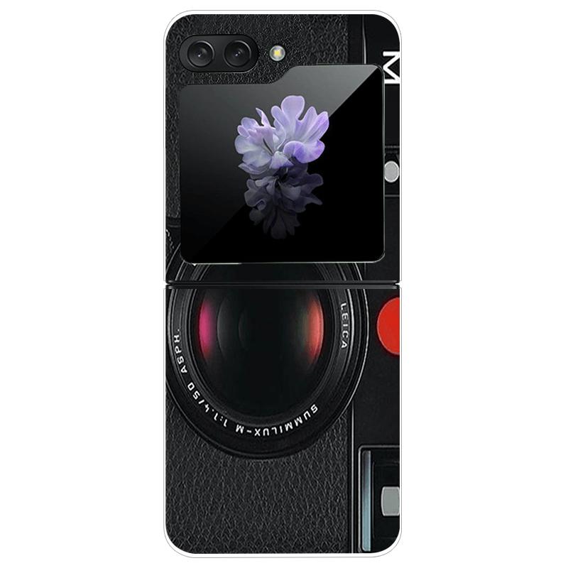 For Samsung Z Flip7 Hard Case ZFlip7 5G Transparent PC Phone Cases For Galaxy Z Flip 7 Fashion Cartoon Clear Protective Fundas