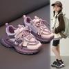 Fashion dad shoes 2025 spring and autumn new children's running shoes medium and large casual fashion girls and boys