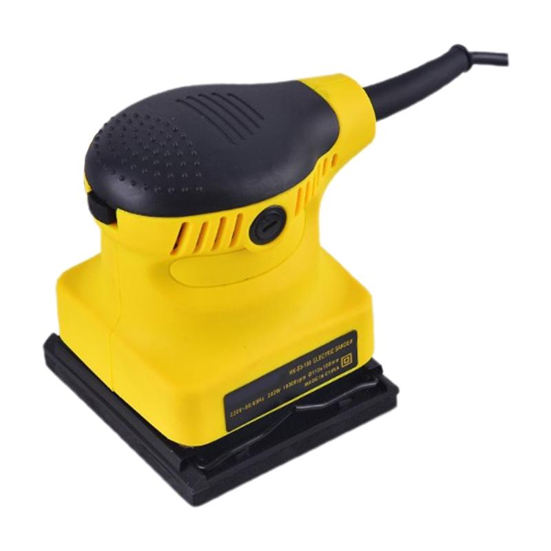 Electric Random Orbital Sander Rectangular Powerful Low Vibrations 11000RPM For Woodworking Polishing Carpentry