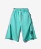Paensyo 6:19 Cross Geometry 3/4 Sweat Pants - T Blue