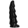 Black PVC Dildo Simulated Penis Anal Plug with Suction Cup Fisting Sex Toy Strap On Cock Big Dick Realistic Cock
