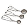 Stainless Steel Ice Cream Scoop Set (3-Piece)