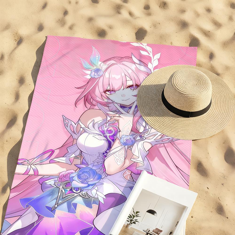 Cyrene Spiel Honkai Star Rail Handtuch Sport Schnelltrocknend Reise Campingausrüstung Sanddicht Weich Leicht Großes Strandtuch