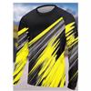 Fashion Men's Long Sleeve T-Shirt Outdoor Men's Running Top Fitness Top Quick-Drying Men's Clothing