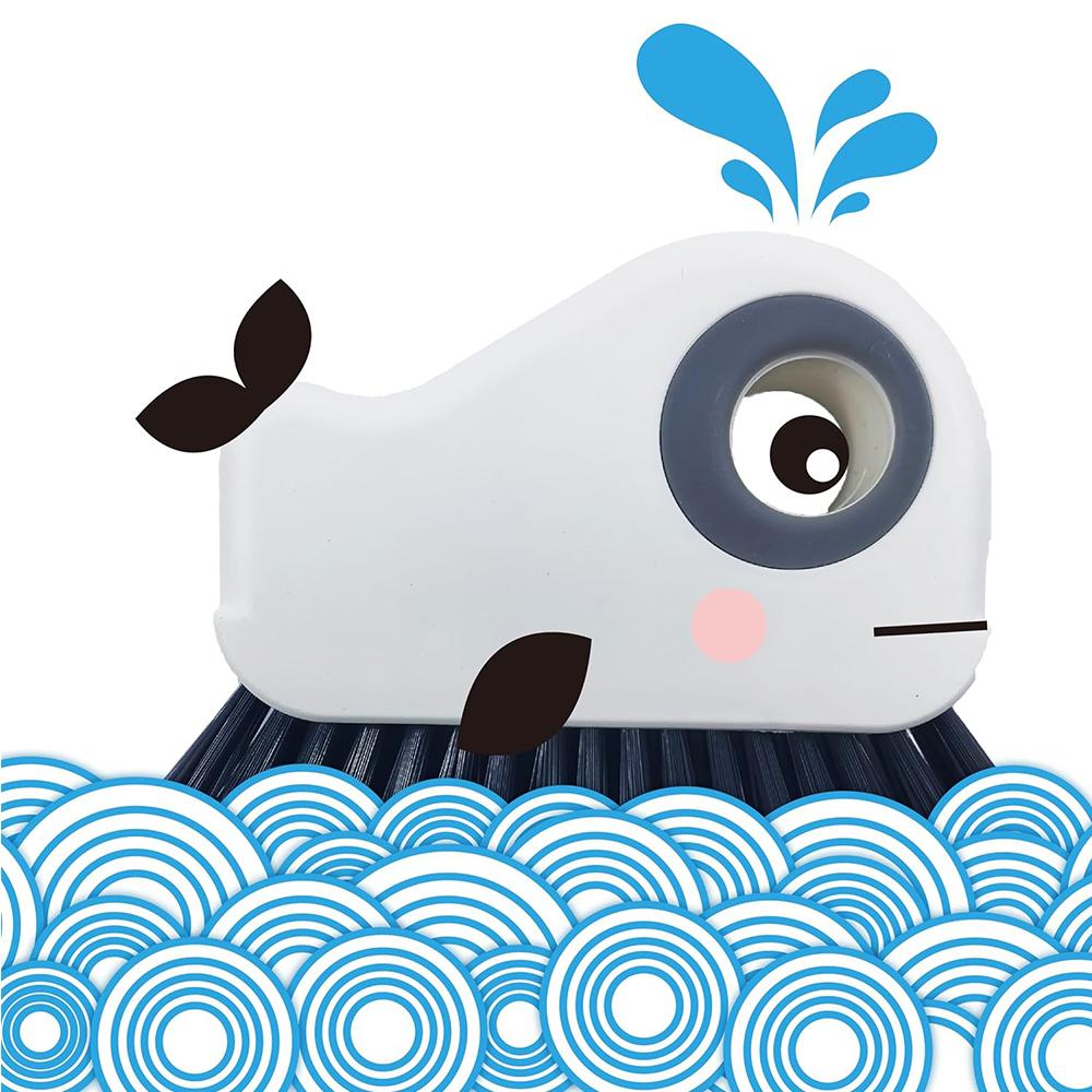 2-in-1 Groove Cleaning Brush Window Track Cleaning Tools with Hidden Scraper