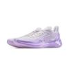 Li Ning Liren 4 V2 Demping Antislip Lichtgewicht Veerkrachtig Lage top Basketbalschoenen Heren Paars ABAU037-2