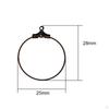20 Pcs Rings Earring Beads Earwire