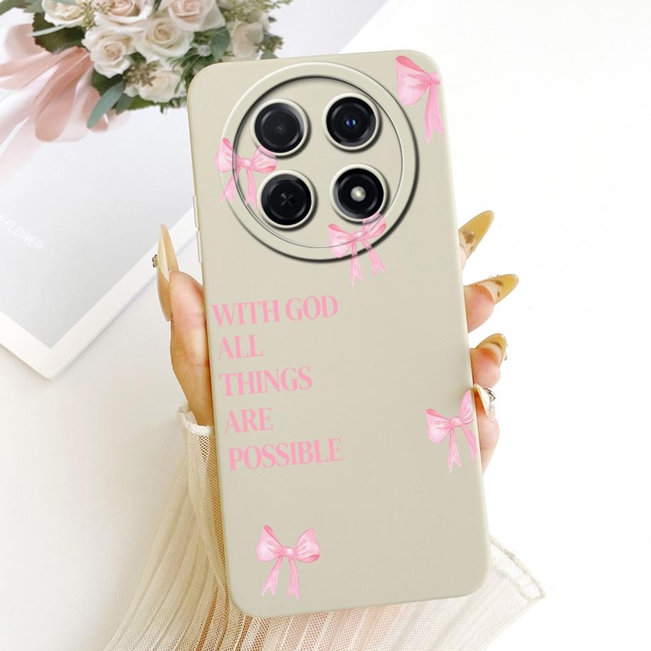 Case For Huawei Nova 12i 13i Shockproof Cover Lovely Cartoon Cat Soft Silicone Funda For Huawei Nova12i Enjoy 70 Pro Phone Shell