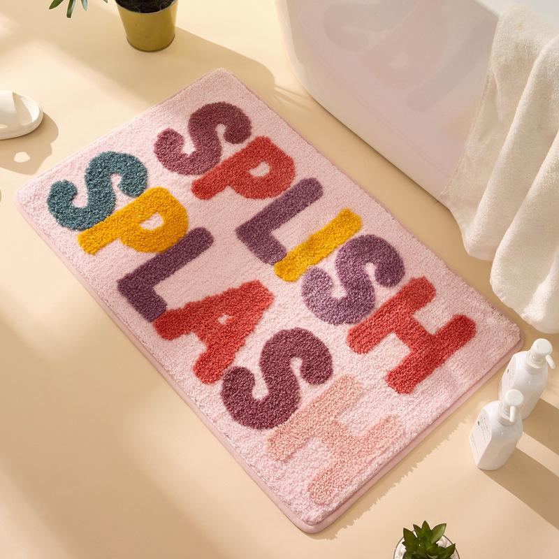 Thick Absorbent Anti-Slip Bathroom Door Mat