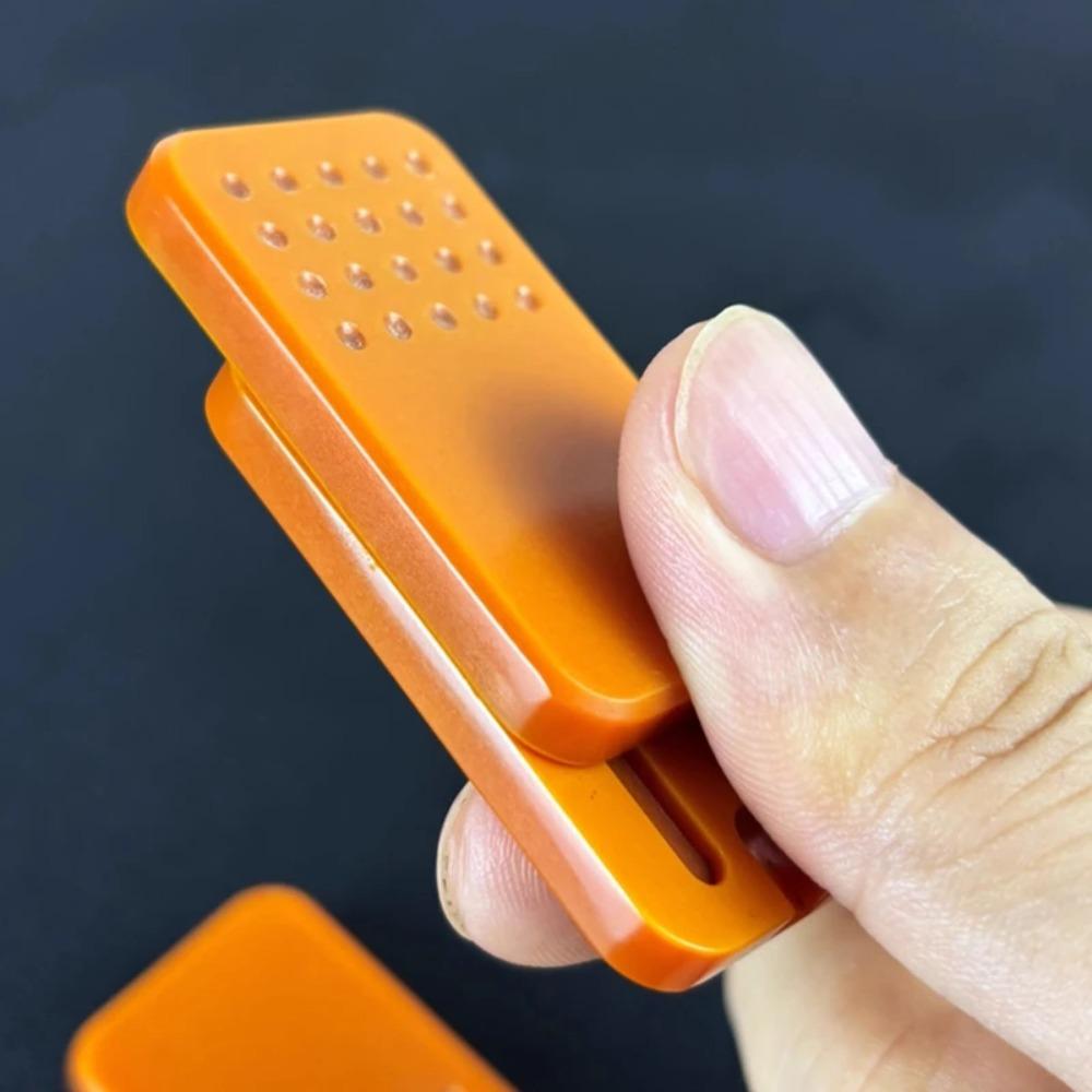 Fidget Magnetic Push Card Edc Mechanical Slider Haptic Pushing Plate Relieve Stress Relief Toy Adults Anti Anxiety Office Desk