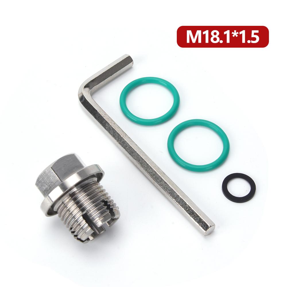 RASTP-M10.4/M12.1/M14.1/M16.1/M18.1 Oil Drain Plug Piggyback Self Tapping Oil Pan Thread Repair Kit With O-Ring Wrench QRF042