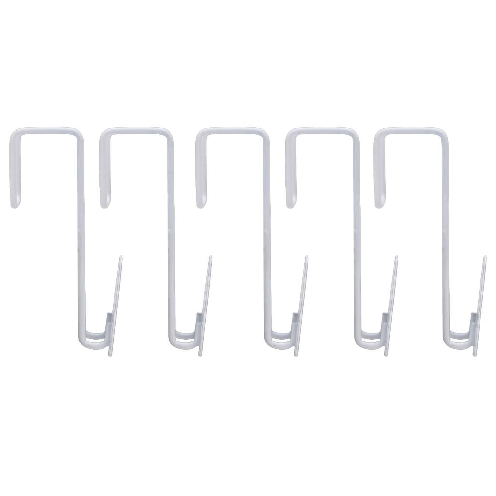 5PCS Over The Door Hooks Cartoon   Sprayed Stainless Steel Hanging Hook for Bedroom Bathroom