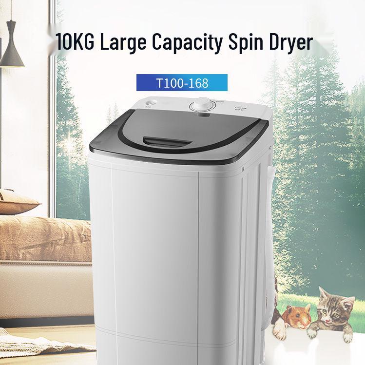 Waschmaschine mit großem Fassungsvermögen und Schleuderfunktion für Kleidung & Schuhe - Ideal für Wohnheime & Mietwohnungen