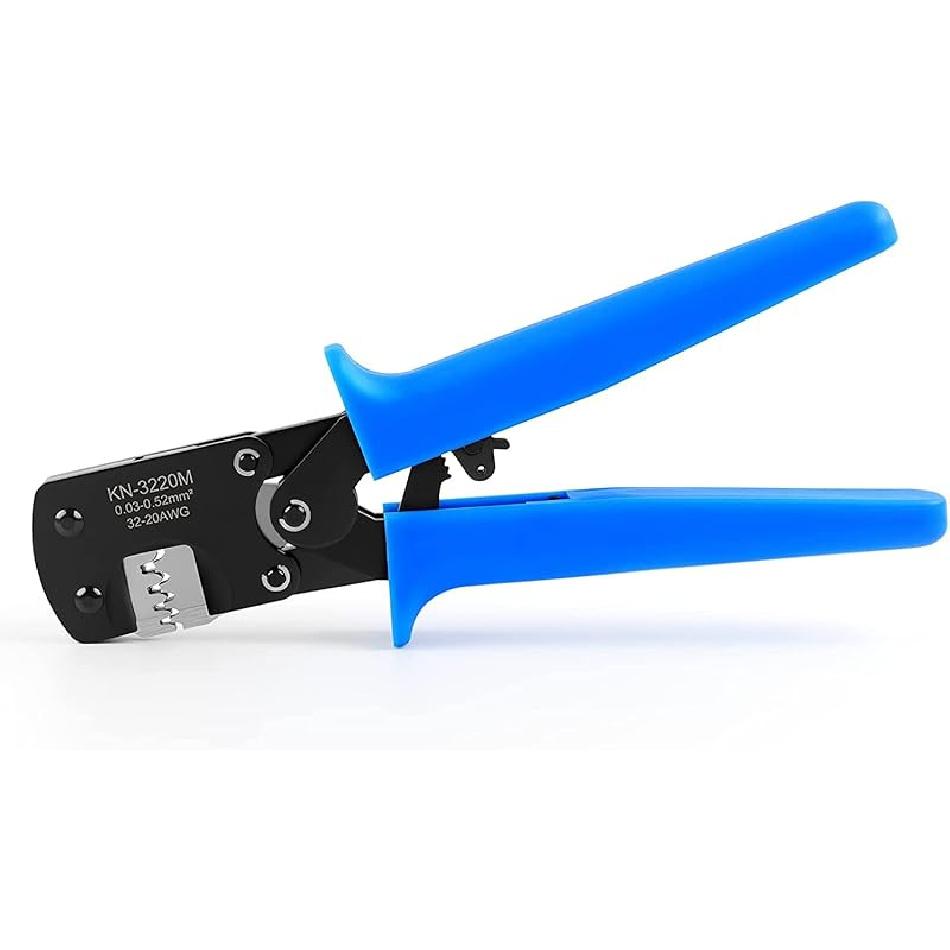 Knoweasy Powerpole Crimper, Amp Crimp Tool for 15, 30, and 45 Amp Connectors - Precision Powerpole Crimping Tool Compatible with Anderson Powerple Molex