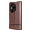 AZNS For Honor 300 Pro Case Cowhide Texture PU Leather Wallet Phone Cover