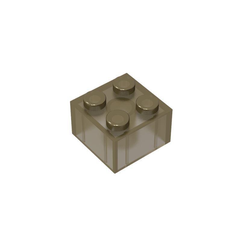 Non-Toxic 10Pcs 3003 2X2 High 4-Hole Building Block Moc Color Loose Parts Compatible With Brick Diy Children'S Toy Assembly