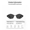 Unisex Polygonal Fashion Glasses Suitable for Outdoor and Daily Wear Adjustable Design Trendy Glasses