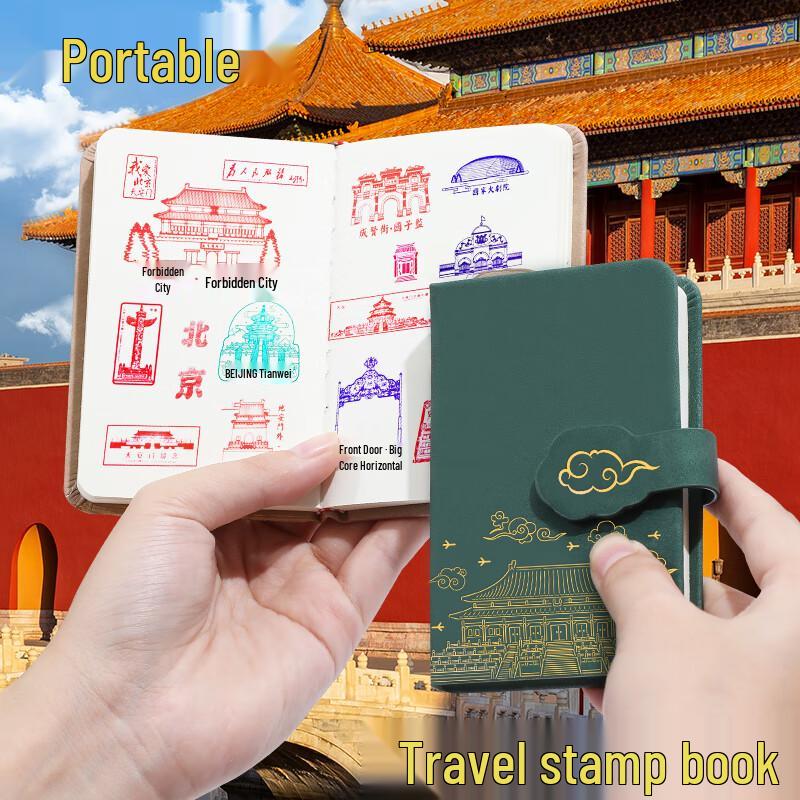 Travel Stamp Collection Album