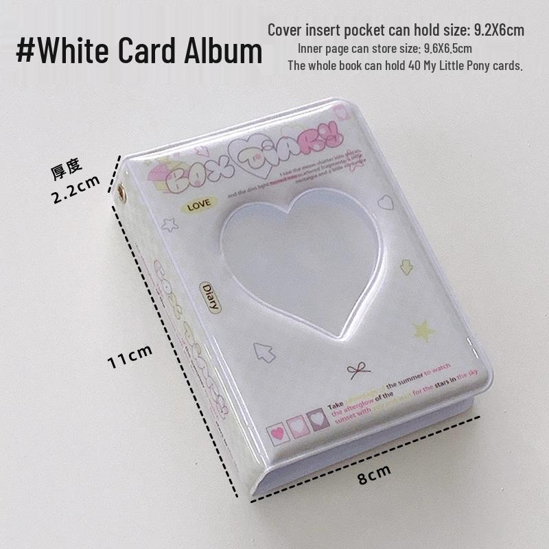 

Свіжий 3-дюймовий тримач для ПВХ-карток: Дитячий ID та Підвіска Колекційного Альбому K-Pop Ідола