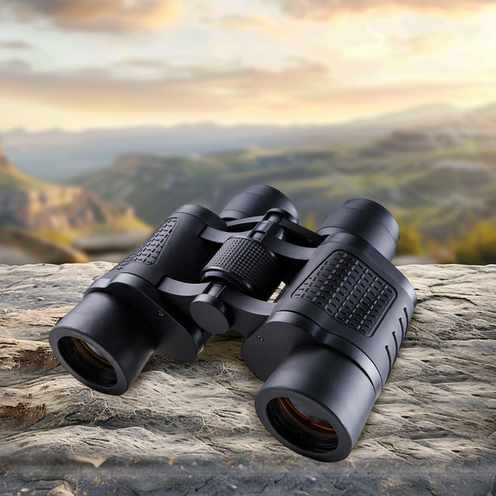 80x80 Outdoor Binoculars Lightweight Powerful Telescope Low Light Night Vision Telescope for Outdoor Sports Games and Concerts