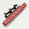 95mm 3D ABS Car Front Grill Emblem Badge For f2 Q5 A4 B8 B6 B9 B7 A3 A6 C6 A5 Q7 A1 Q3 A7 A8 Quattro Logo Auto Accessories