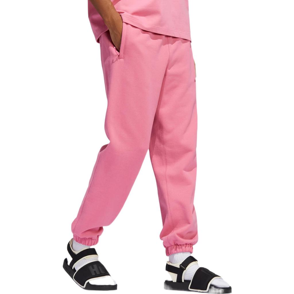Adidas Originals Trefoil X Pharrell Williams Solid Joggers With Cuffs Men Bottoms Magenta HF9915
