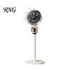 Stable Floor Fan Mini Fan, Portable USB Air Circulation for Home Office, 3 Cooling Speed Quiet Stand with 5m Airflow, Wide Angle Oscillating